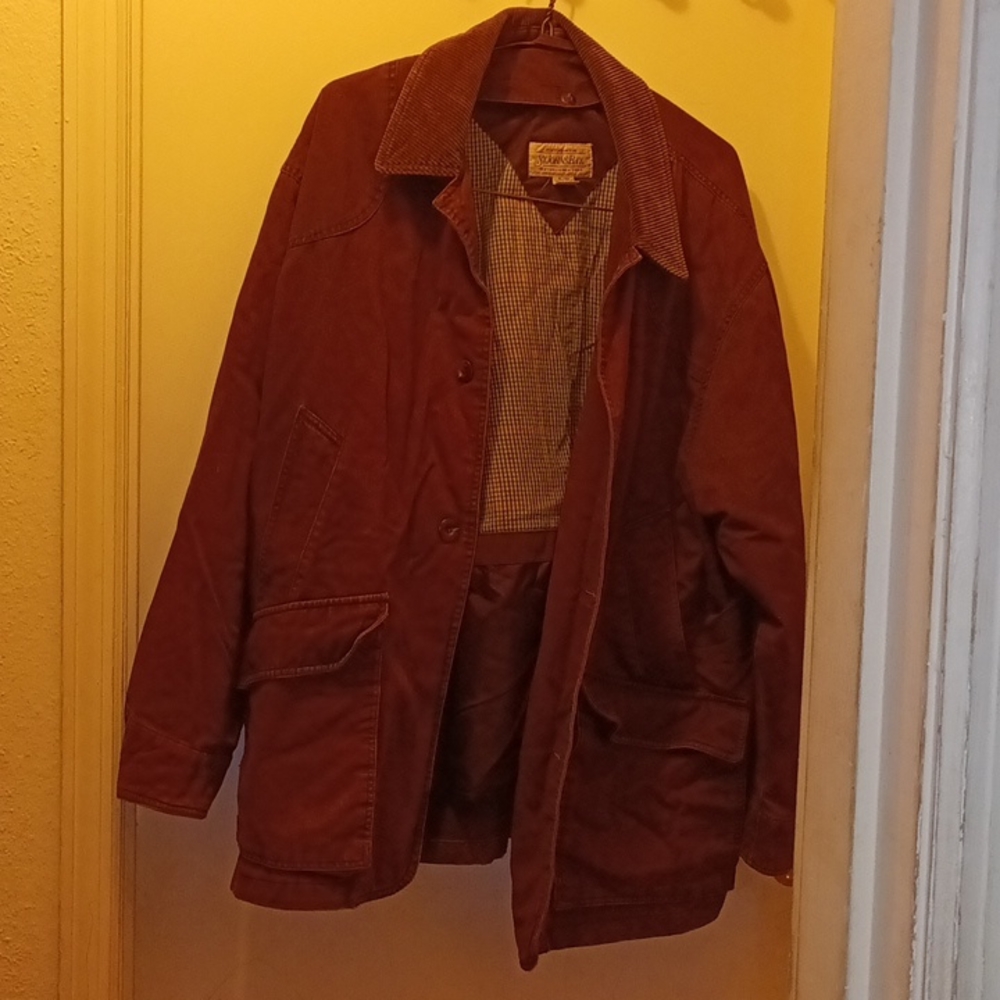 St John's Bay XL brown jacket with removable liner